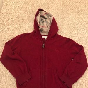 Burberry Boys Cashmere / Cotton Cardigan